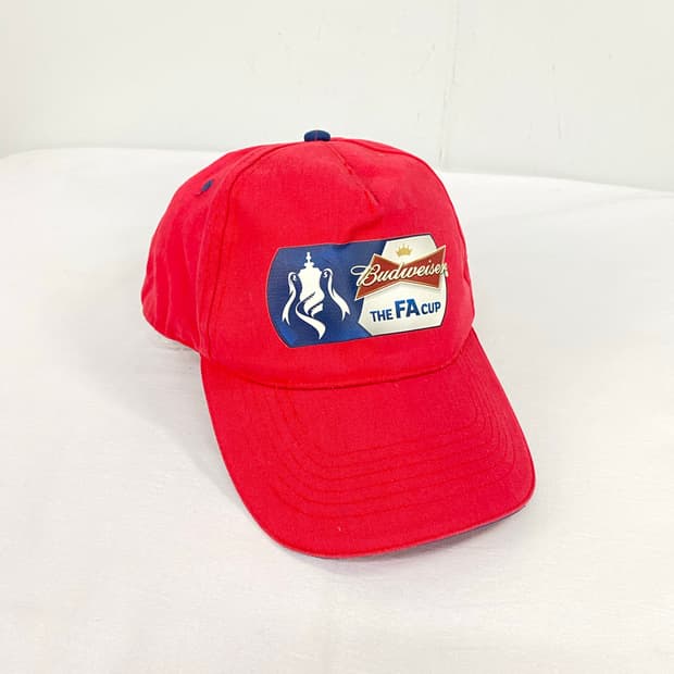 버드와이저 FA cup 볼캡 