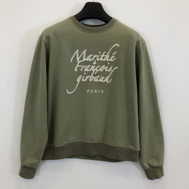 마리떼프랑소와저버 로고 맨투맨 S 