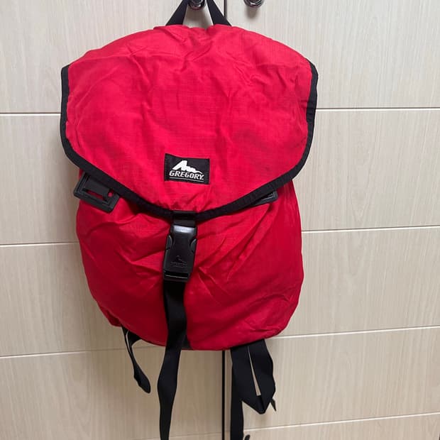 올드 그레고리 패커블 백팩 레드
