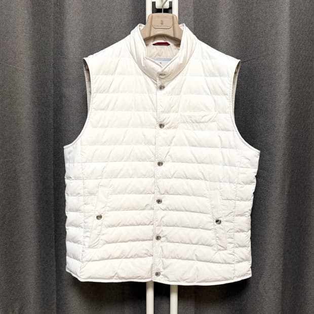 브루넬로 쿠치넬리 / 신상 구스패딩 조끼 / XL 105 이상 (새상품)