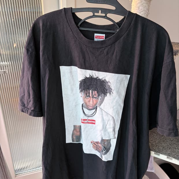 슈프림 NBA 영보이 티셔츠 블랙 - 23FW XL 사이즈