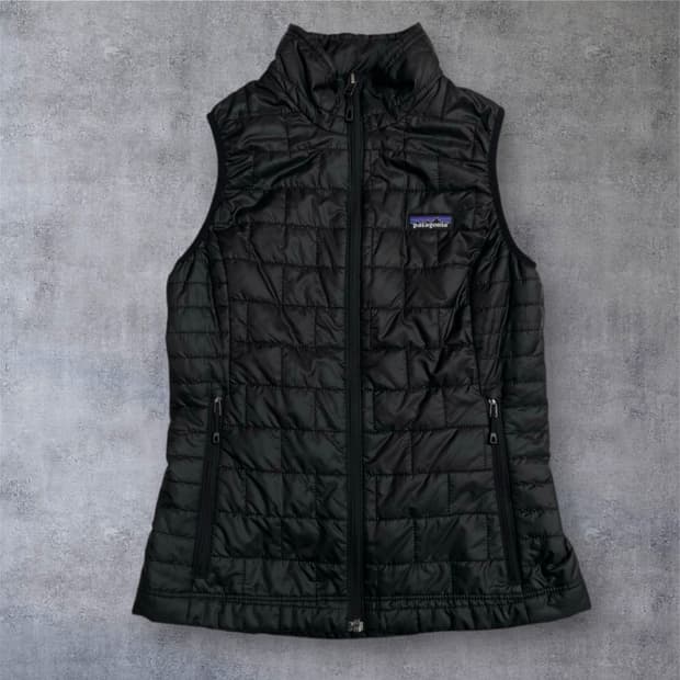 파타고니아 Patagonia 블랙 나노 퍼프 베스트 경량조끼 XS