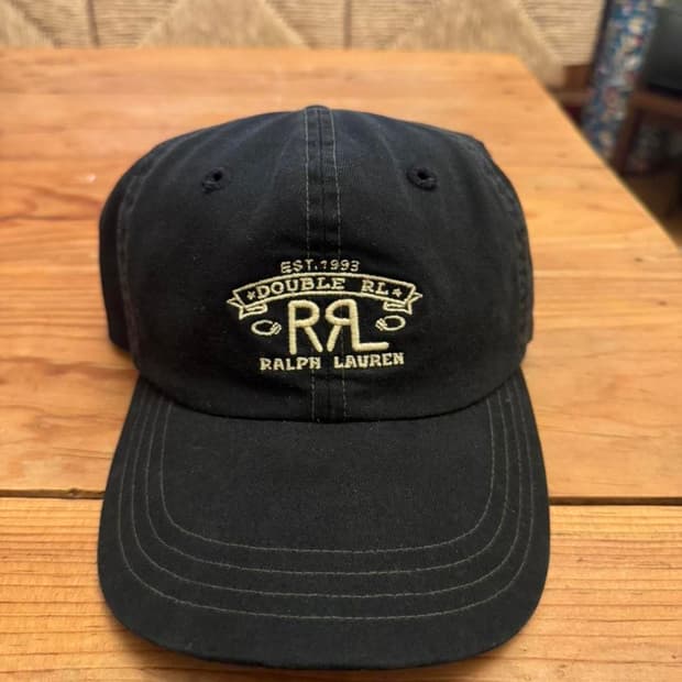 RRL 더블알엘 랜치 로고 트윌 볼캡