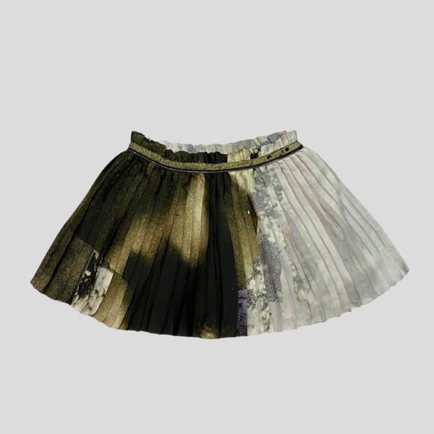 Diesel pleats wrap skirt