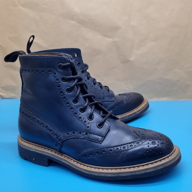 장까를로모렐리 가죽부츠 실사이즈255