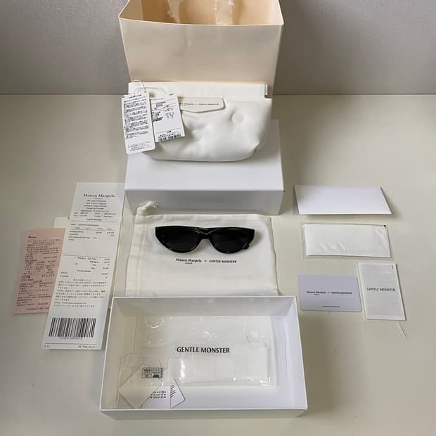 [Free] 젠틀 몬스터 x 메종 마르지엘라 MM108 블랙 블랙