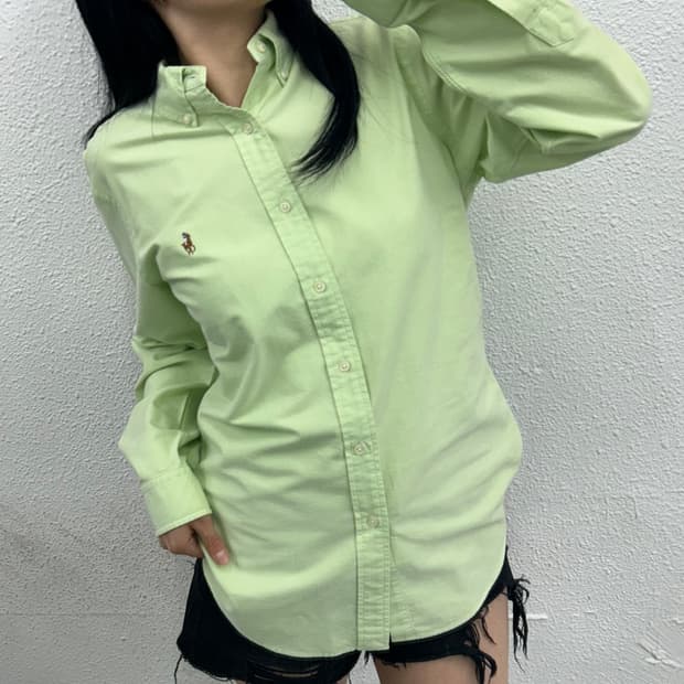 폴로 랄프로렌 옥스포드 멜론 셔츠 S