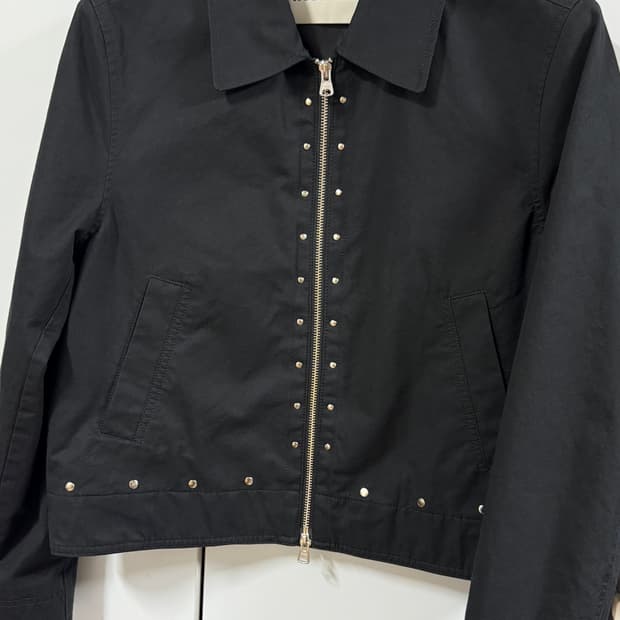 인사일런스 코튼 스터드 자켓 M