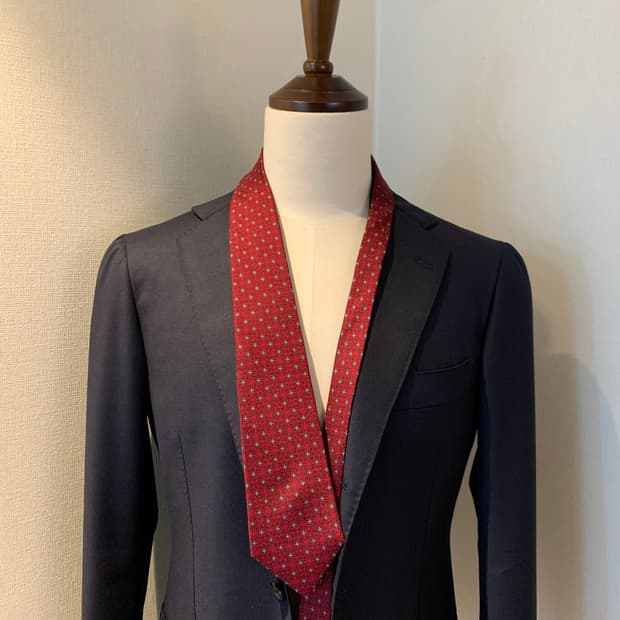 입생로랑(YSL) 페이즐리 명품넥타이 A+등급 8cm