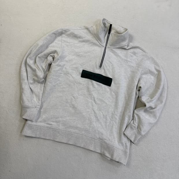 M 뉴발란스 하프집업 맨투맨 0410T