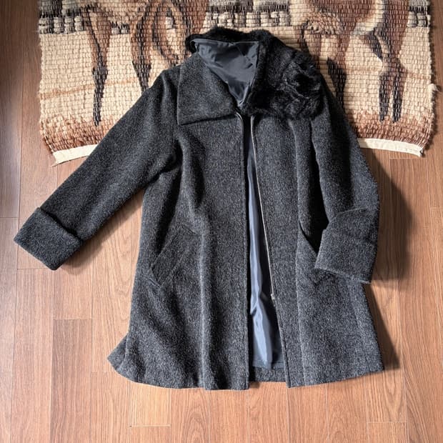 2-way zip-up coat