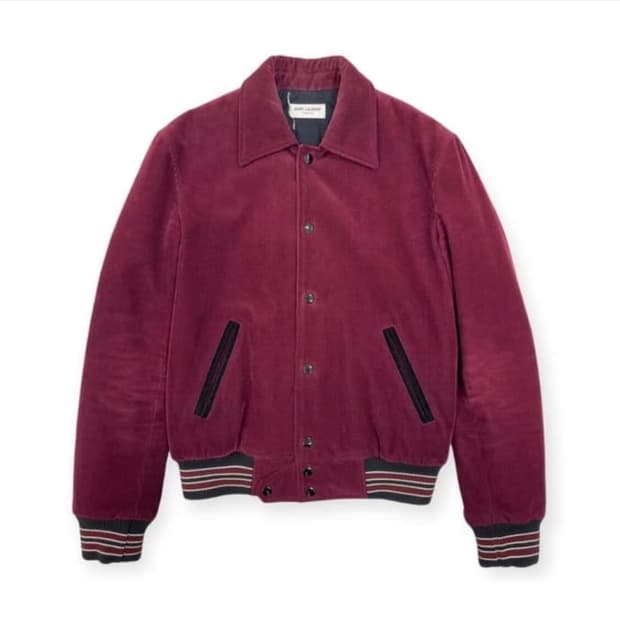 생로랑 버건디 테디 자켓 46사이즈 구해봅니다