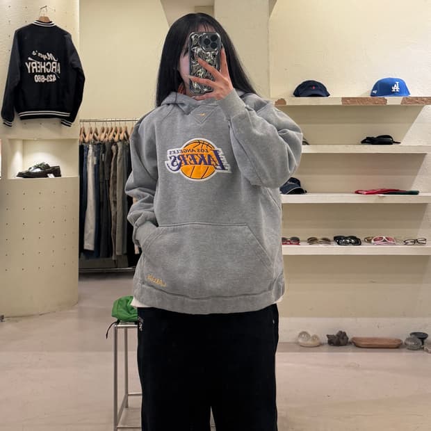 나이키 LA 레이커스 로고 후드티 U1080