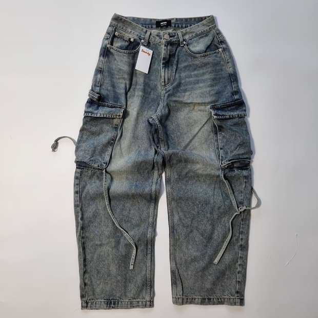 빈티지 데님팬츠 