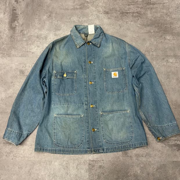90s 칼하트 데님 초어 자켓