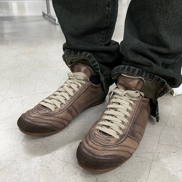 딕 비켐버그 레더 게더링 스니커즈