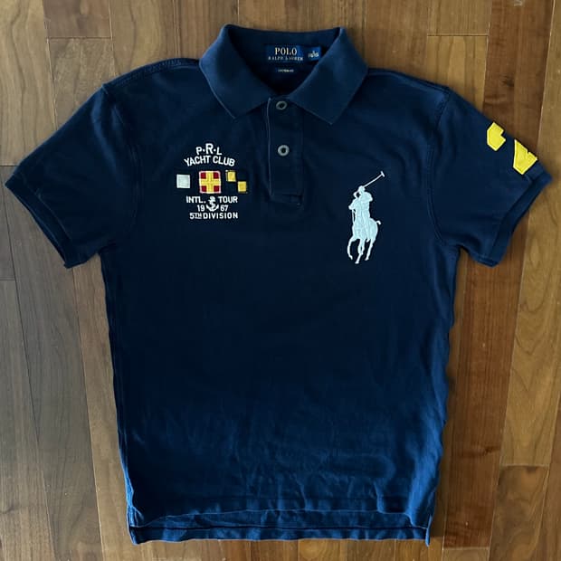 폴로 랄프로렌 빅포니 요트클럽 커스텀핏 피케티 S