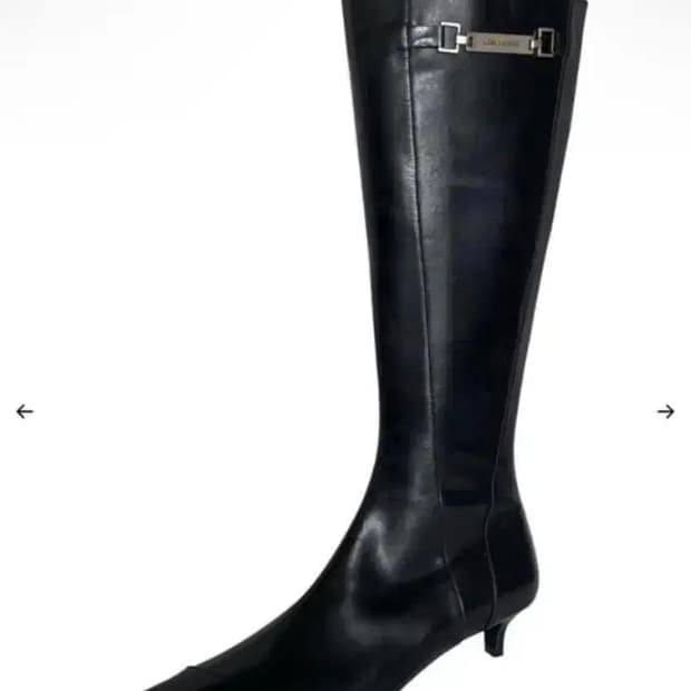 보헤미안서울 메탈 벨티드 롱부츠 metal belted longboots