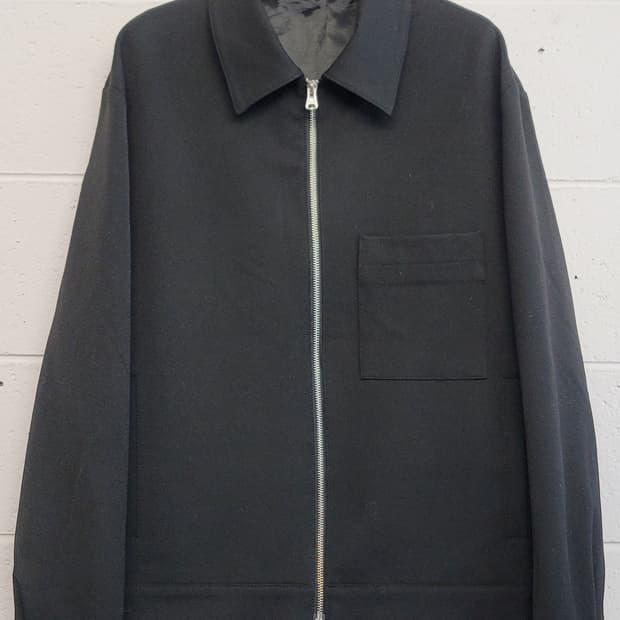 [105.XL] 무신사스탠다드 투웨이지퍼 릴렉스드 포켓 미니멀자켓 판매