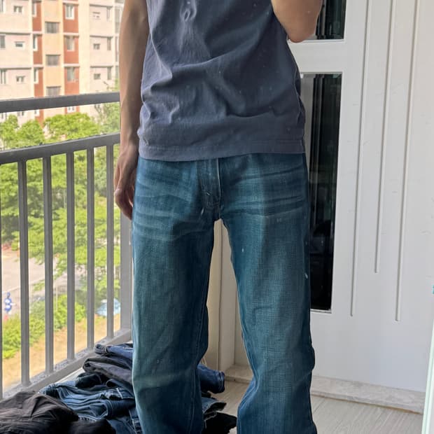 리바이스 206 오렌지탭w32 L34