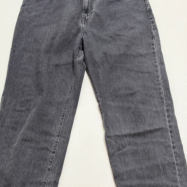 디스이즈네버댓 relaxed jeans 릴렉스드 진 블랙 XL