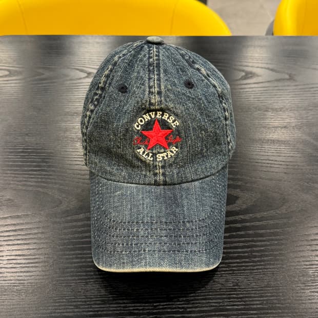 컨버스 데님 볼캡