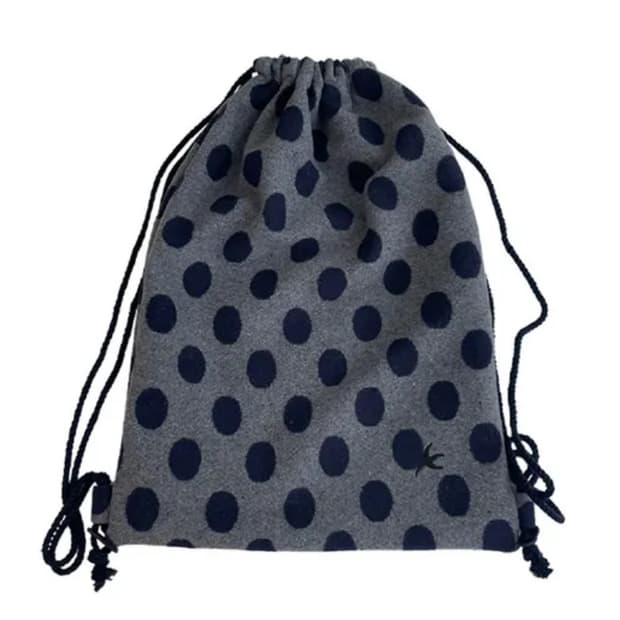 TCM dot gym sack (charcoal)