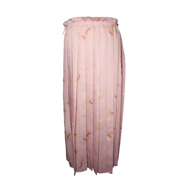 막스마라 스튜디오 다이버 프린트 새틴 스커트 55