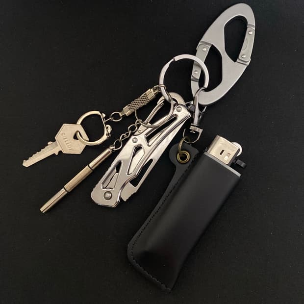 라이터 케이스 키링