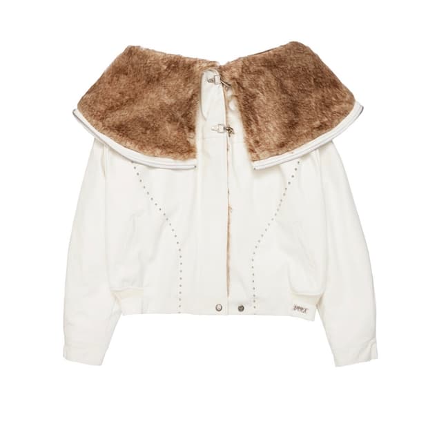 yeel 퍼자켓 SHAWL FUR JACKET