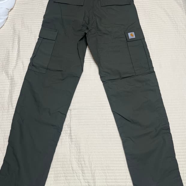 칼하트 레귤러 카고 31사이즈 카키, 블랙