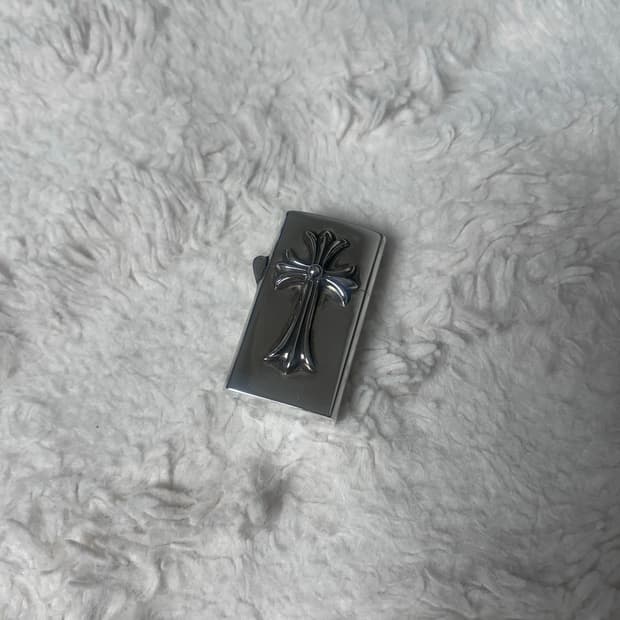 [정품] 크롬하츠 크로스 슬림 지포라이터 V2