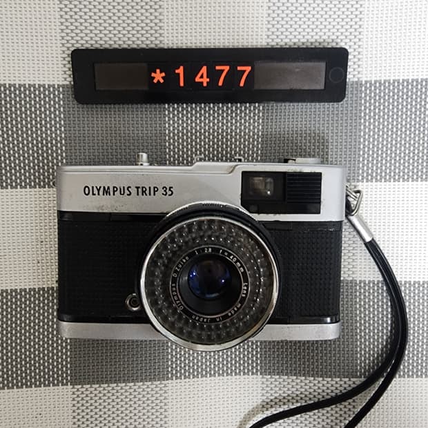 올림푸스 트랩 35 필름카메라