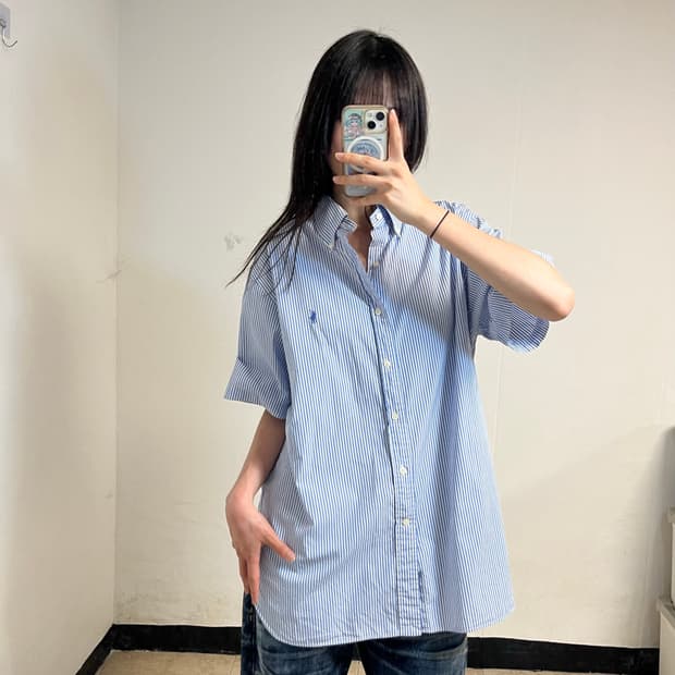 Polo Ralph Lauren Blue Striped Shirts