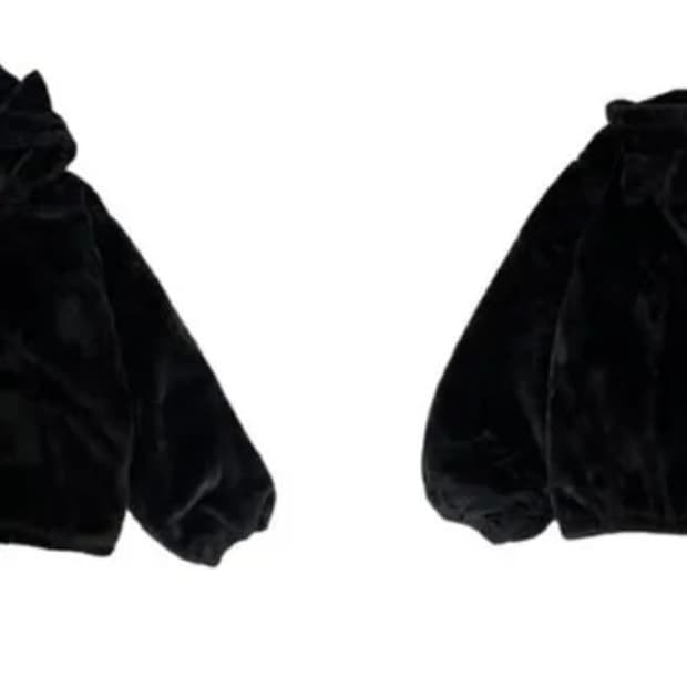 네코미미 퍼 집업