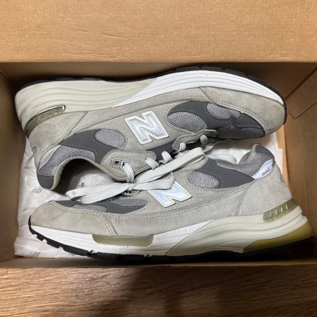 [290]뉴발란스992구형 그레이 D스탠다드