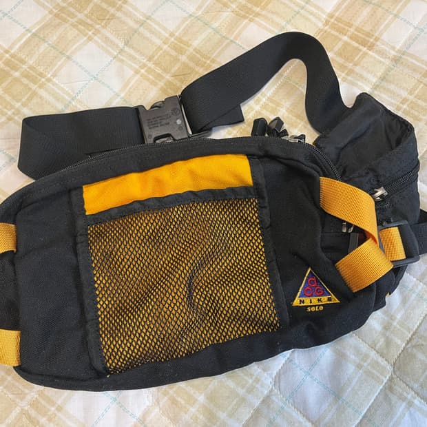 나이키 ACG 힙색 웨이스트백 구형 검/노