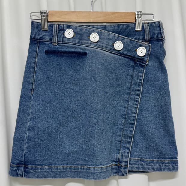 EGOIST에고이스트 데님 미니스커트