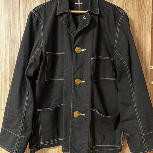 캐피탈 블루핸즈 흑청 자켓 4size