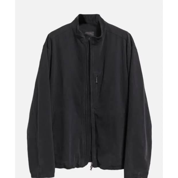 구매) 2] 고낙 브러쉬드 코튼 고스트 자켓 블랙