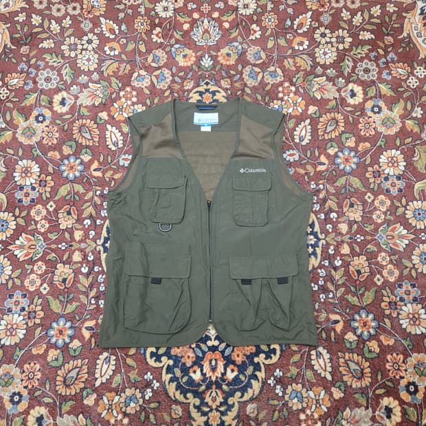 [L] 컬럼비아 유틸리티 피싱 메쉬 베스트