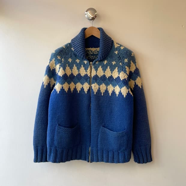 60‘s Canadian ‘Nordic’ Cowichan 캐나다 코위찬