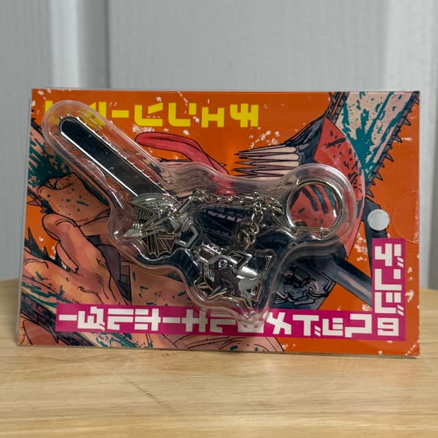 점프샵 체인소맨 포치타 메탈 키링