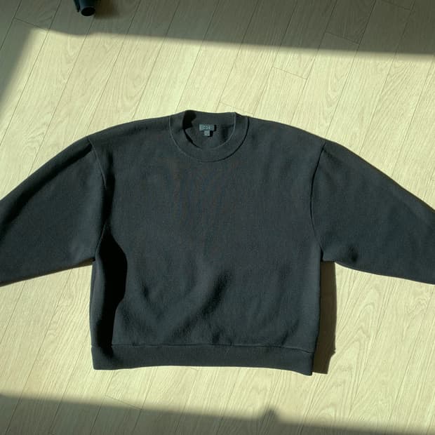 코스 코튼 크루넥 스웨터 XL