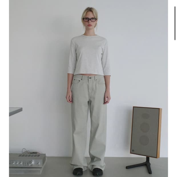 로우클래식 와이드레그 진