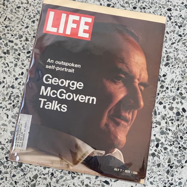 90s 아메리칸 빈티지 소품 포스터 액자 (LIFE 매거진)