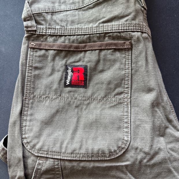 Wrangler 랭글러  Riggs 워크웨어 카키색 팬츠