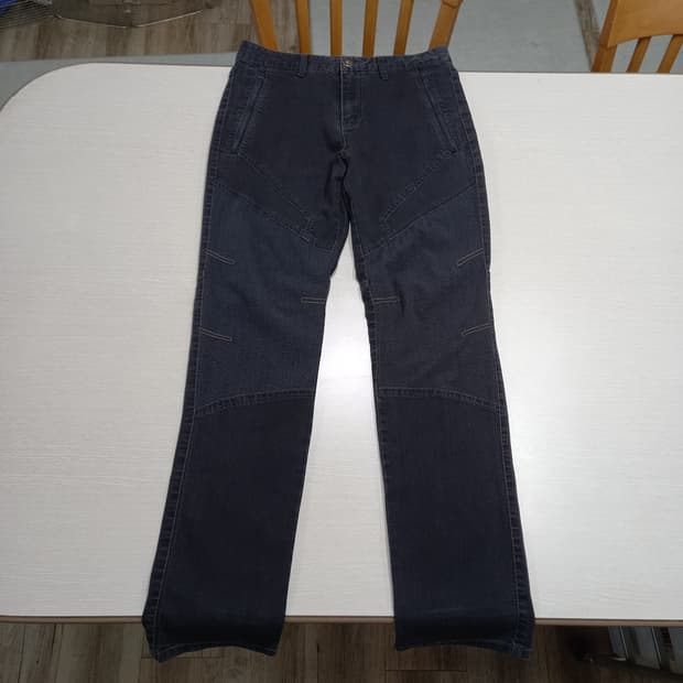 28 BANGBANG 봄여름용 스판 슬림일자 흑청 28-887