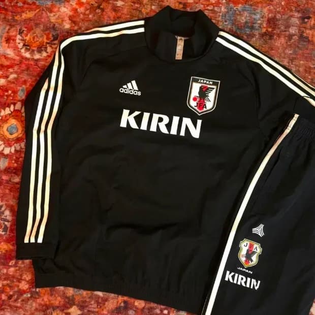 일본 축구 국대 트레이닝 셋업