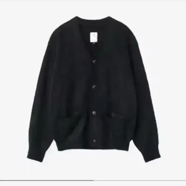 (3) 폴리테루 모헤어 가디건 블랙